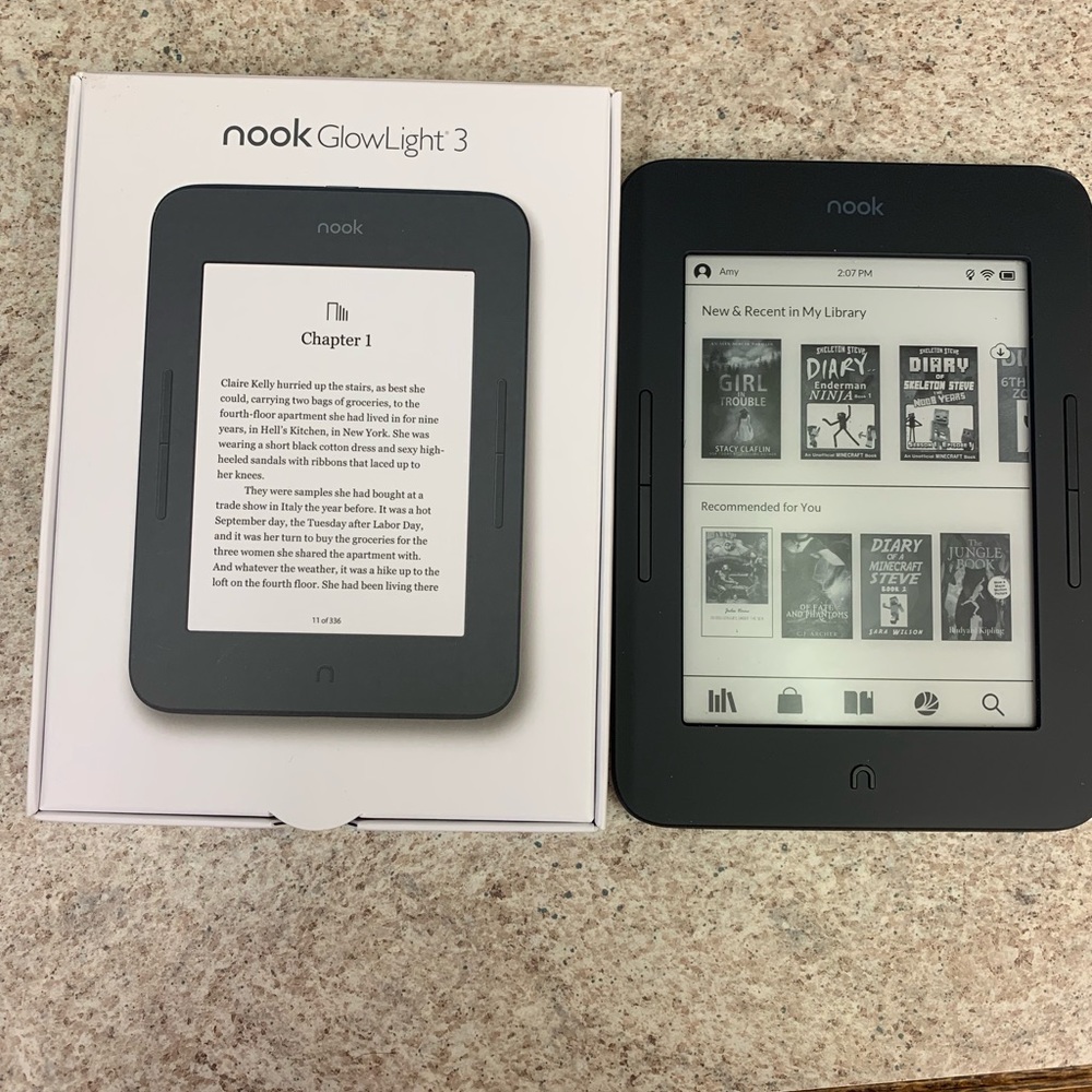 Nook glow light 3